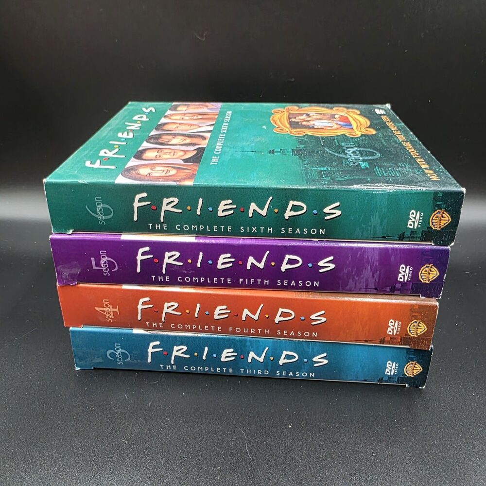 Friends DVD Series Seasons 3, 4, 5, & 6 - Box Sets